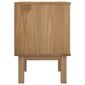 Naktinė spintelė, 46x39,5x57cm, pušies medienos masyvas цена и информация | Spintelės prie lovos | pigu.lt
