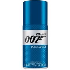 Purškiamas dezodorantas James Bond 007 Ocean Royale vyrams, 150 ml kaina ir informacija | Parfumuota kosmetika vyrams | pigu.lt