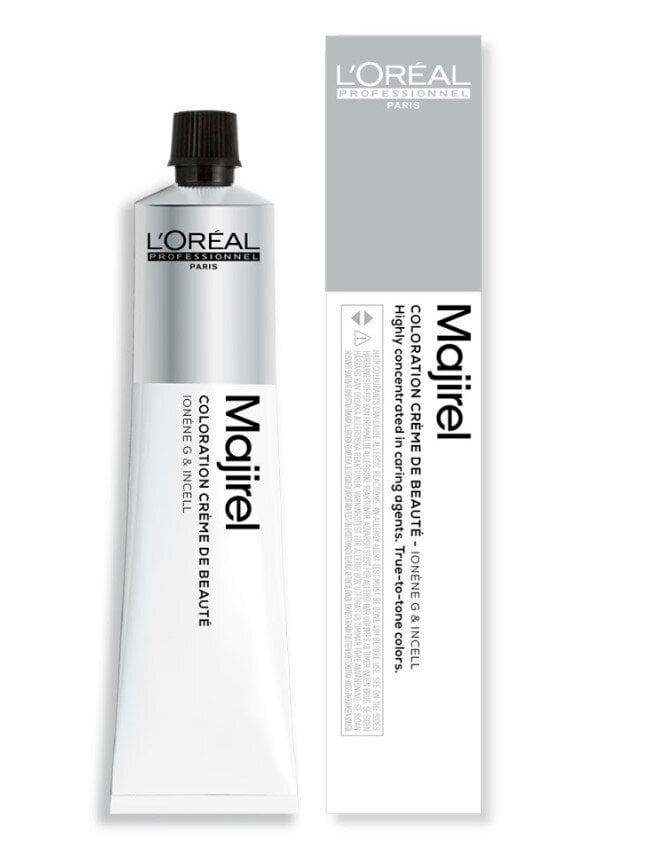 Plaukų dažai L‘Oreal Majirel 6.0, 50 ml kaina ir informacija | Plaukų dažai | pigu.lt