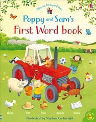 Poppy and Sam's First Word Book UK 2019 kaina ir informacija | Knygos mažiesiems | pigu.lt