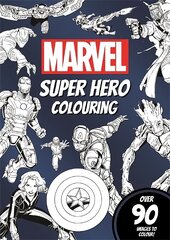 Marvel Super Hero Colouring kaina ir informacija | Knygos mažiesiems | pigu.lt