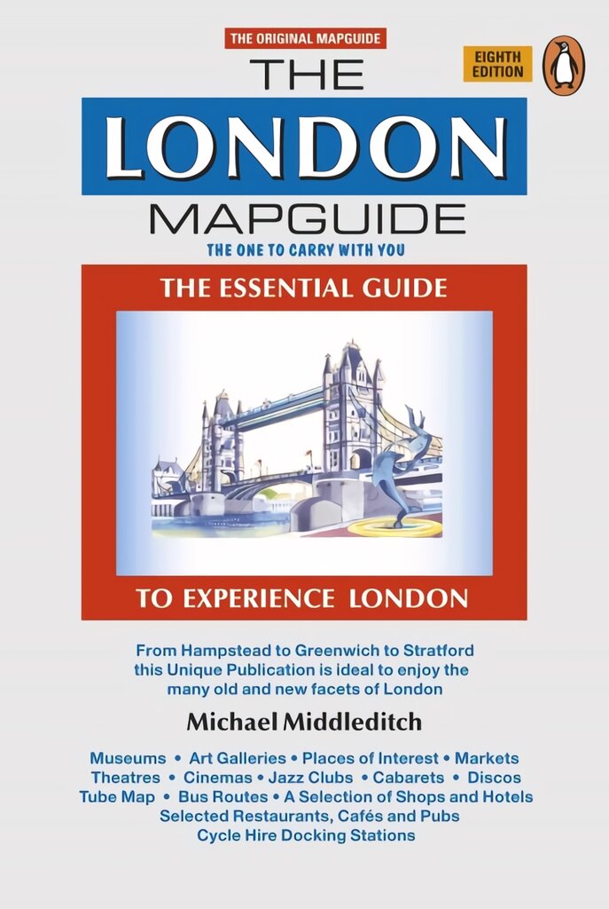 London Mapguide kaina ir informacija | Kelionių vadovai, aprašymai | pigu.lt