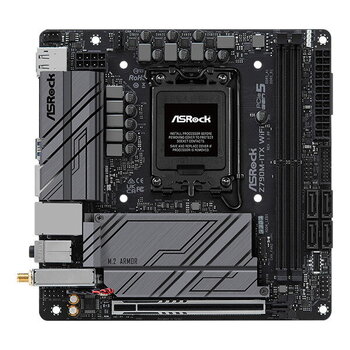 ASRock Z790M-ITX WiFi, Mini-ITX, LGA1700, DDR5 цена и информация | Материнские платы | pigu.lt