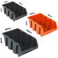 Lentyna smulkioms dalims 32 dėžės oranžinė/juoda цена и информация | Įrankių dėžės, laikikliai | pigu.lt