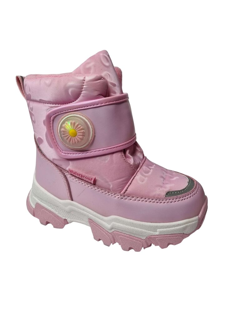 Žieminiai batai mergaitėms su LED lempute, TOM.M. kaina ir informacija | Žieminiai batai vaikams | pigu.lt