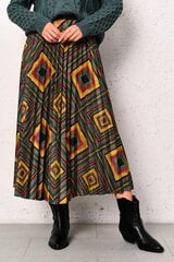 Eko odos sijonas moterims su geometriniu raštu moterims Lu En, SA-3398-69-3 kaina ir informacija | Sijonai | pigu.lt