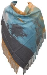 Женский платок, желтовато-голубой цена и информация | Женские шарфы, платки | pigu.lt