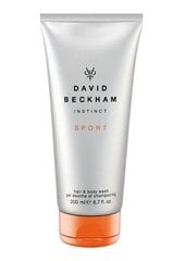 Гель для душа David Beckham Instinct Sport 200 мл цена и информация | Мужская парфюмированная косметика | pigu.lt