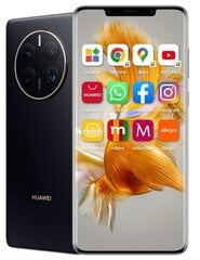 Huawei Mate 50 Pro 8/256GB Dual SIM 51097FTV Black Glass kaina ir informacija | Huawei Video kameros ir jų priedai | pigu.lt