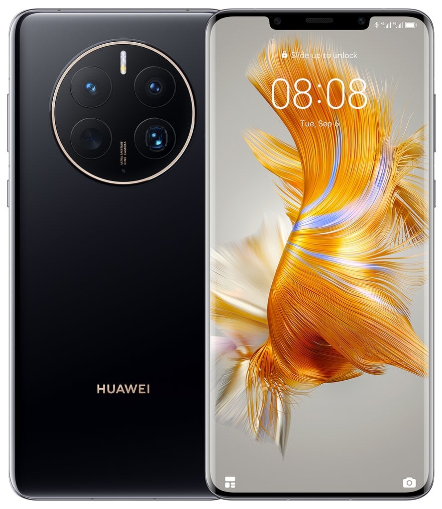 Huawei Mate 50 Pro 8/256GB Dual SIM 51097FTV Black Glass kaina ir informacija | Mobilieji telefonai | pigu.lt