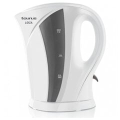 Чайник Taurus LOIZA 2000 W Белый/Серый (1,7 L) цена и информация | Электрочайники | pigu.lt