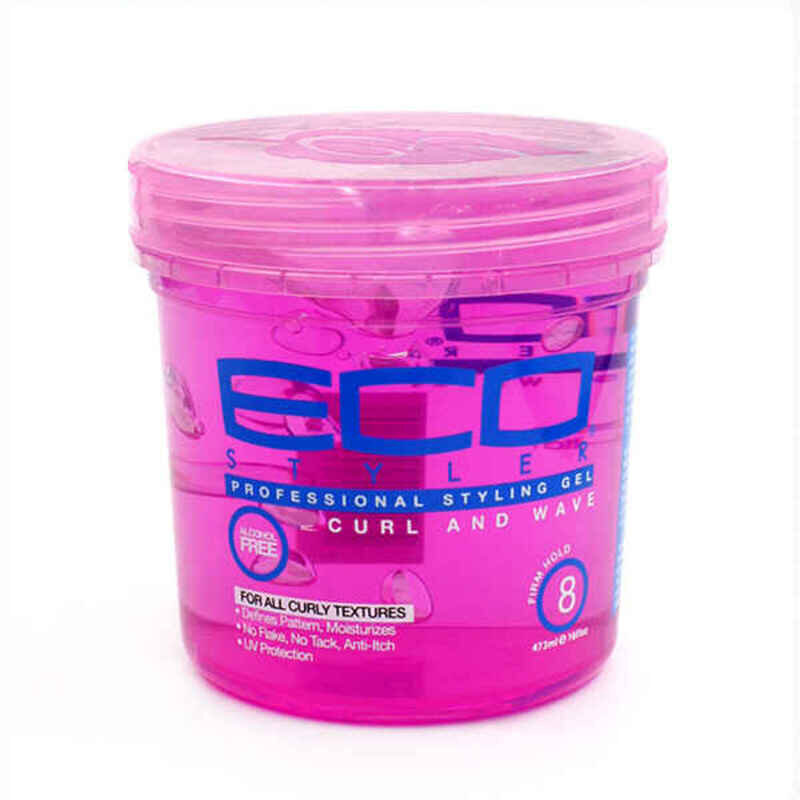 Formavimo gelis Eco Styler Curl & Wave Pink Banguoti plaukai 946 ml цена и информация | Plaukų formavimo priemonės | pigu.lt