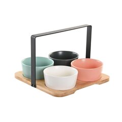 Комплект для аперитива DKD Home Decor (20 x 20 x 14 см) (5 Предметов) цена и информация | Посуда, тарелки, обеденные сервизы | pigu.lt