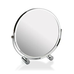 Увеличительное зеркало Versa 5x, сталь (4 x 20 x 19 см) цена и информация | Аксессуары для ванной комнаты | pigu.lt