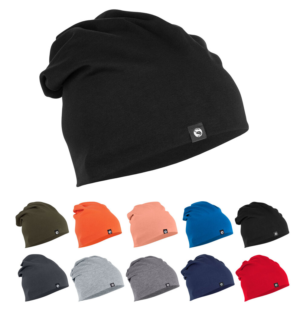 Unisex medvilninė kepuraitė Stark Soul® unisex cotton Beanie, raudona kaina ir informacija | Vyriški šalikai, kepurės, pirštinės | pigu.lt