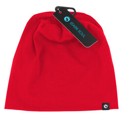 Unisex medvilninė kepuraitė Stark Soul® unisex cotton Beanie, raudona kaina ir informacija | Vyriški šalikai, kepurės, pirštinės | pigu.lt