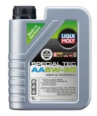 Масло моторное Liqui Moly Special Tec AA 5W-30, 4л цена и информация | Моторные масла | pigu.lt