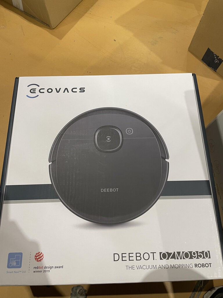 Товар с повреждением. Ecovacs DEEBOT OZMO 950 цена | pigu.lt