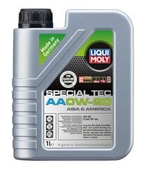 Масло моторное Liqui Moly Special Tec AA 0W-20, 5л цена и информация | Моторные масла | pigu.lt