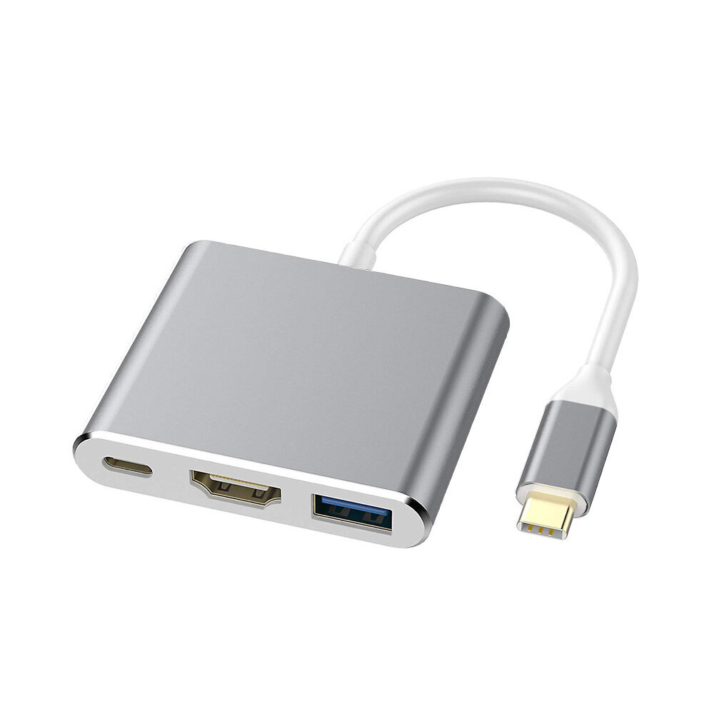 Adapteris Beep USB-C, HDMI kaina ir informacija | Adapteriai, USB šakotuvai | pigu.lt