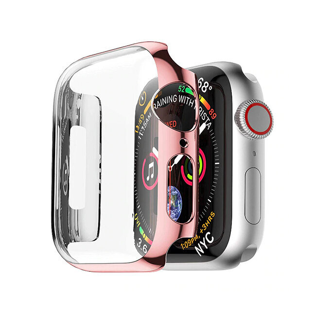 Beep Rose Gold Watch Protector Pink kaina ir informacija | Išmaniųjų laikrodžių ir apyrankių priedai | pigu.lt