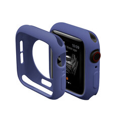 Силиконовый чехол для Apple Watch – Фиолетовый 44mm цена и информация | Аксессуары для смарт-часов и браслетов | pigu.lt