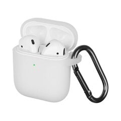 Чехол для Apple AirPods — Белый цена и информация | Наушники | pigu.lt