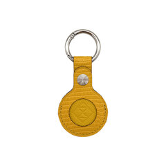 Кожаный брелок Zillionaire Lizard для AirTag — Жёлтый цена и информация | Аксессуары для телефонов | pigu.lt