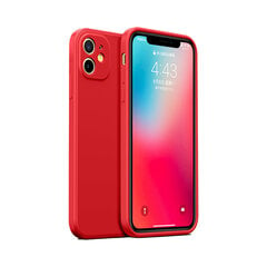 Силиконовый чехол V12 для iPhone 12 (6,1″) — Красный цена и информация | Чехлы для телефонов | pigu.lt