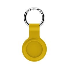 Силиконовый чехол с кольцом для Apple AirTag — Жёлтый цена и информация | Аксессуары для телефонов | pigu.lt