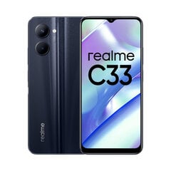 Realme C33 4/64GB Dual SIM Night Sea цена и информация | Мобильные телефоны | pigu.lt