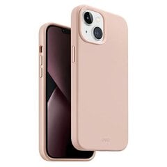 UNIQ etui Lino Hue iPhone 14 Plus 6,7" Magclick Charging różowy|blush pink цена и информация | Чехлы для телефонов | pigu.lt