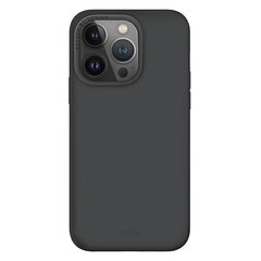 UNIQ etui Lino Hue iPhone 14 Pro 6,1" Magclick Charging szary|charcoal grey цена и информация | Чехлы для телефонов | pigu.lt