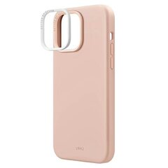 UNIQ etui Lino iPhone 14 Pro Max 6,7" różowy|pink blush цена и информация | Чехлы для телефонов | pigu.lt