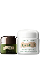 Набор La Mer для женщин: увлажняющий крем 60мл + концентрированный крем для век 15мл цена и информация | Кремы для лица | pigu.lt