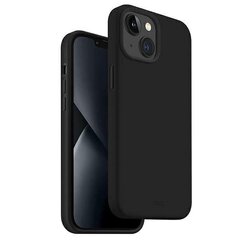 UNIQ etui Lino iPhone 14 Plus 6,7" czarny|midnight black цена и информация | Чехлы для телефонов | pigu.lt