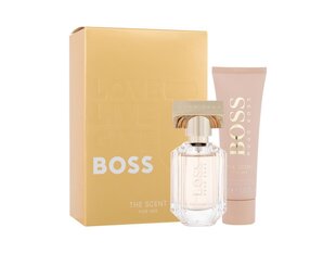 Rinkinys Hugo Boss The Scent For Her: Kvapusis vanduo EDP moterims, 30 ml + kūno losjonas, 50 ml kaina ir informacija | Kvepalai moterims | pigu.lt