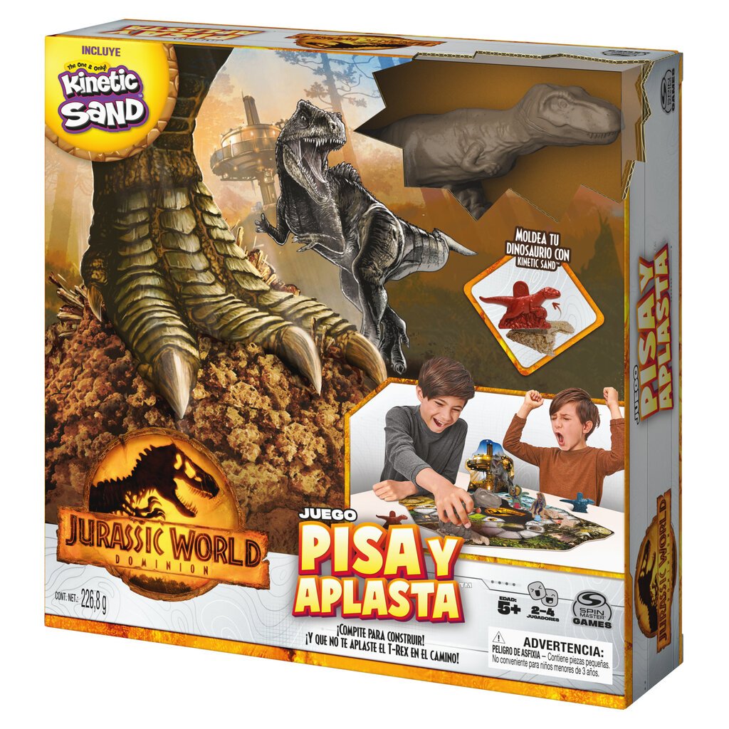 Jurassic World T-Rex Stomp n Smash настольная игра SpinMaster Games цена |  pigu.lt