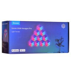 Govee H6066 Glide Hexa Pro | LED skydelis | RGBIC kaina ir informacija | Švieslentės | pigu.lt