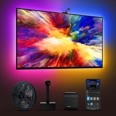 Govee H6199 televizoriaus apšvietimas | LED juostelė | 75-85 colių televizoriams, Wi-Fi, Bluetooth, RGBIC kaina ir informacija | LED juostos | pigu.lt