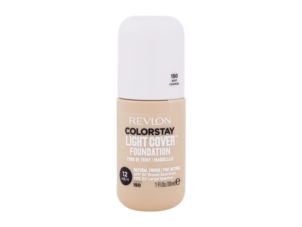 Makiažo pagrindas Revlon Colorstay Light cover 150 Buff, 30ml цена и информация | Makiažo pagrindai, pudros | pigu.lt