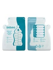 Maišeliai mamos pienui laikyti Baboo, 120053-25, 250 ml, 25 vnt. цена и информация | Детская посуда, контейнеры для молока и еды | pigu.lt