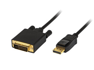 Kabelis DVI - DisplayPort 1.8m kaina ir informacija | Kabeliai ir laidai | pigu.lt