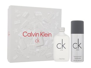 Rinkinys moterims ir vyrams Calvin Klein CK One, 2 vnt. цена и информация | Женские духи | pigu.lt