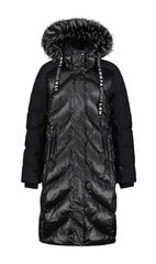 Žieminis paltas moterims Luhta Jamali 32496, juodas kaina ir informacija | Striukės moterims | pigu.lt