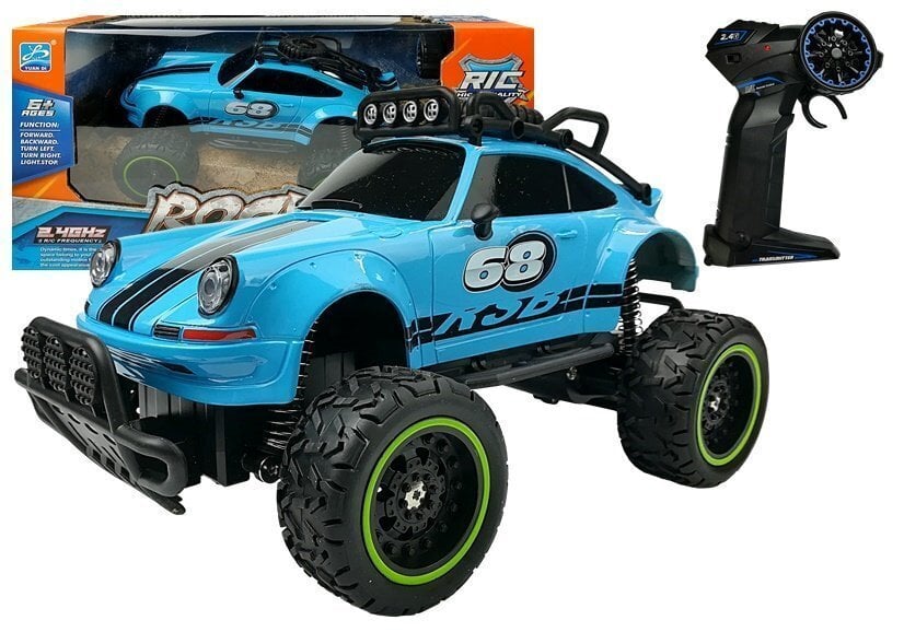 RC mašina R/C Beetle 6,5 km/h Blue 2.4G kaina ir informacija | Žaislai berniukams | pigu.lt