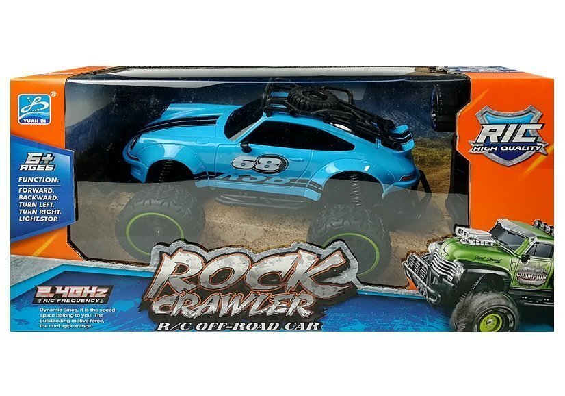 RC mašina R/C Beetle 6,5 km/h Blue 2.4G kaina ir informacija | Žaislai berniukams | pigu.lt