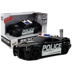Policijos automobilis su garso ir šviesos efektais Lean Toys 1:20 kaina ir informacija | Žaislai berniukams | pigu.lt