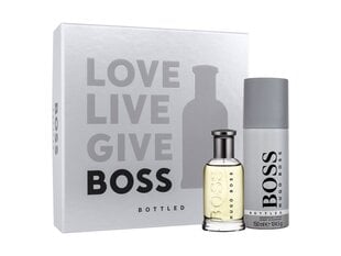 Rinkinys Hugo Boss Boss Bottled vyrams: tualetinis vanduo EDT, 50 ml + dezodorantas, 150 ml kaina ir informacija | Hugo Boss Kvepalai, kosmetika | pigu.lt