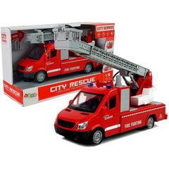 Gaisrinės mašina Friction Fire Brigade, 1:16 kaina ir informacija | Žaislai berniukams | pigu.lt